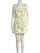 Alice + Olivia Floral Print Mini Dress