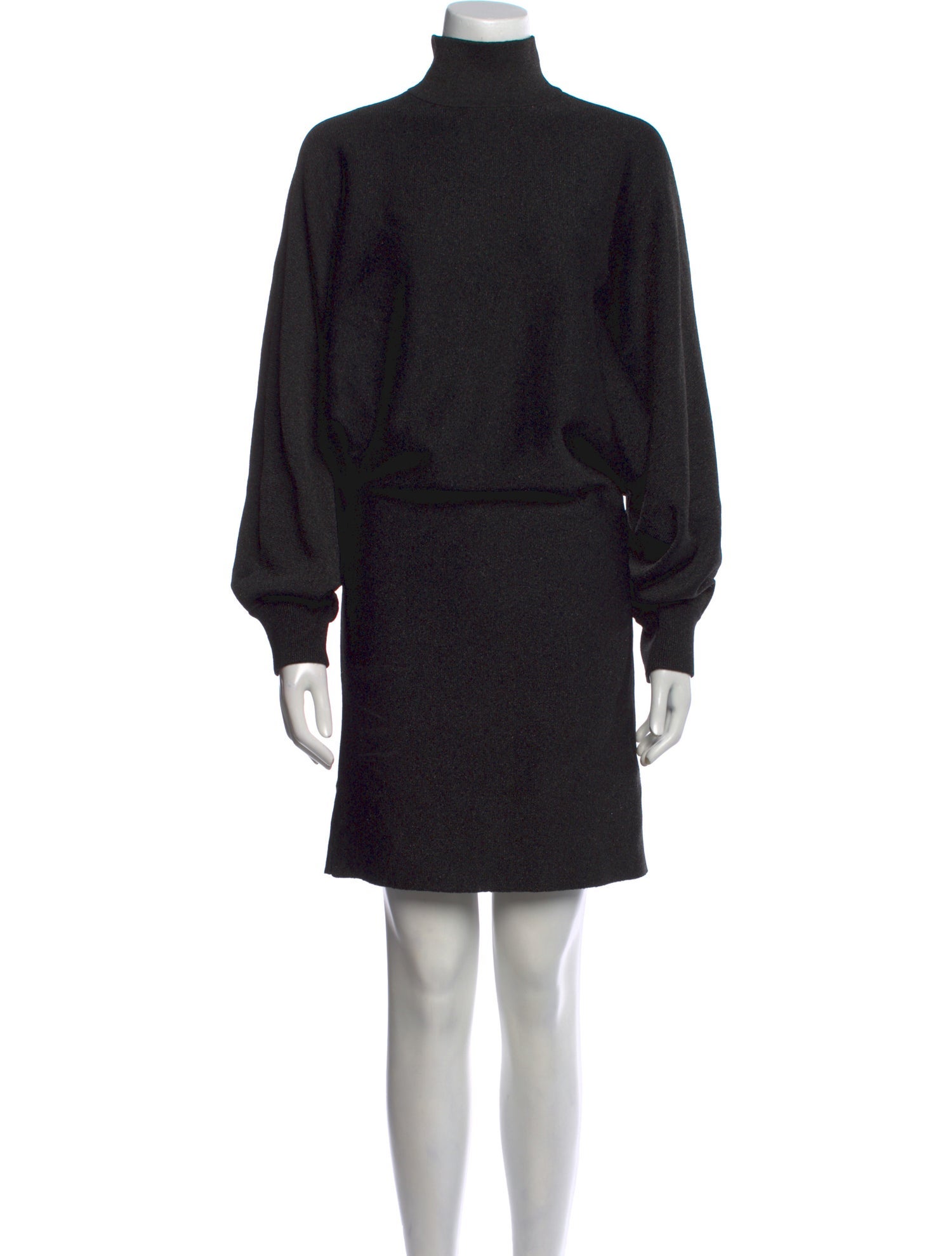 Alice + Olivia Turtleneck Knee-Length Dress