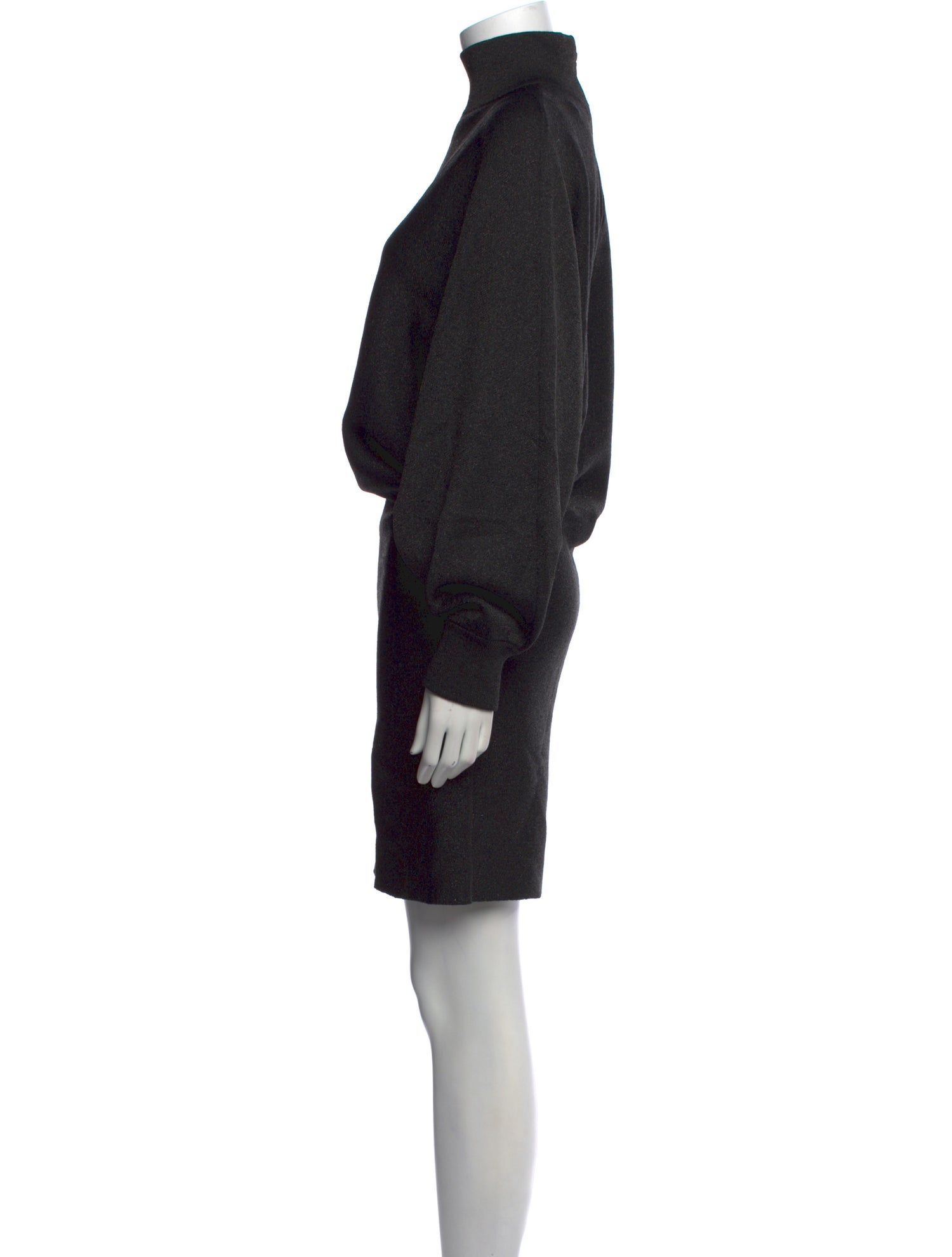 Alice + Olivia Turtleneck Knee-Length Dress