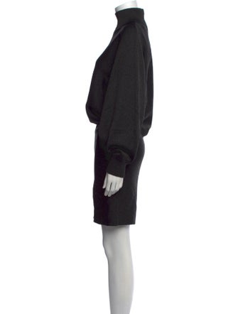 Alice + Olivia Turtleneck Knee-Length Dress