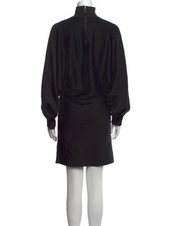 Alice + Olivia Turtleneck Knee-Length Dress