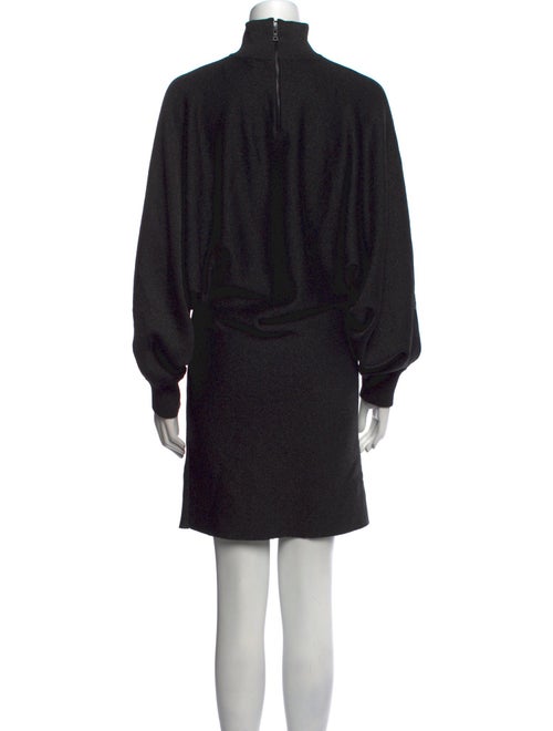 Alice + Olivia Turtleneck Knee-Length Dress