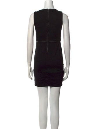 Alice + Olivia Scoop Neck Mini Dress