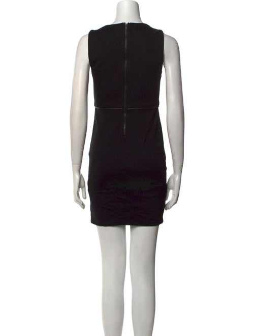 Alice + Olivia Scoop Neck Mini Dress