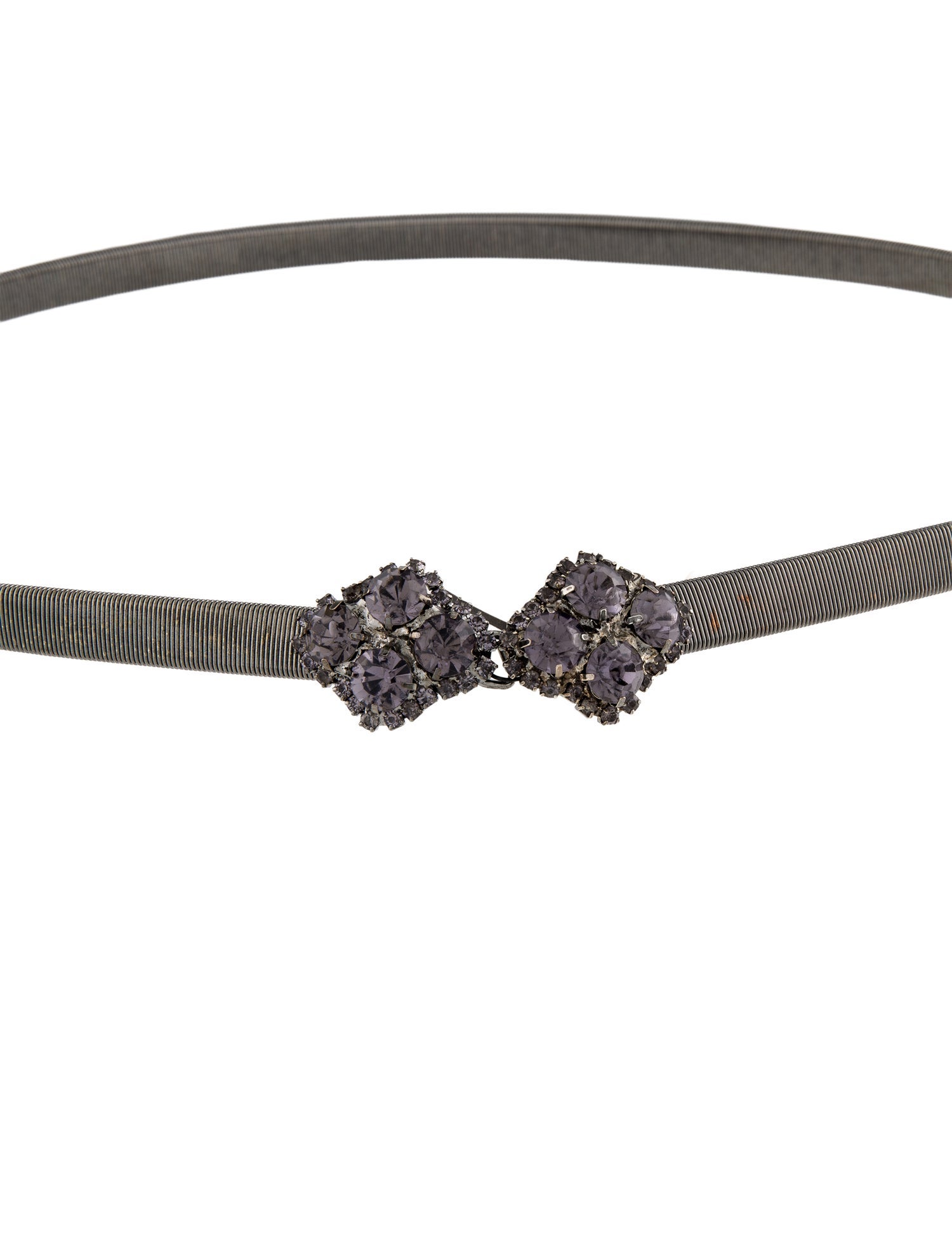 Alice + Olivia Skinny Metal Waist Belt