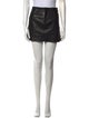 Alice + Olivia Lamb Leather Mini Skirt