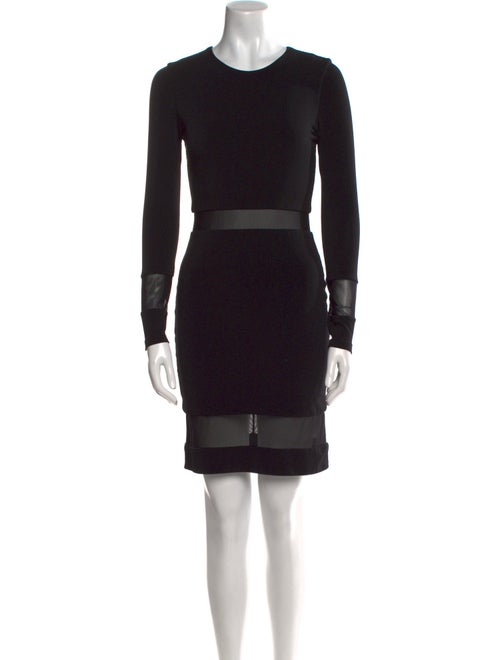 Alice + Olivia Crew Neck Mini Dress