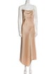Alice + Olivia Square Neckline Long Dress
