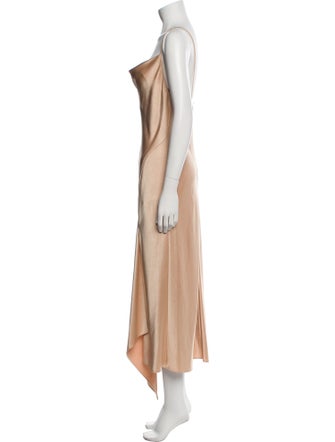 Alice + Olivia Square Neckline Long Dress