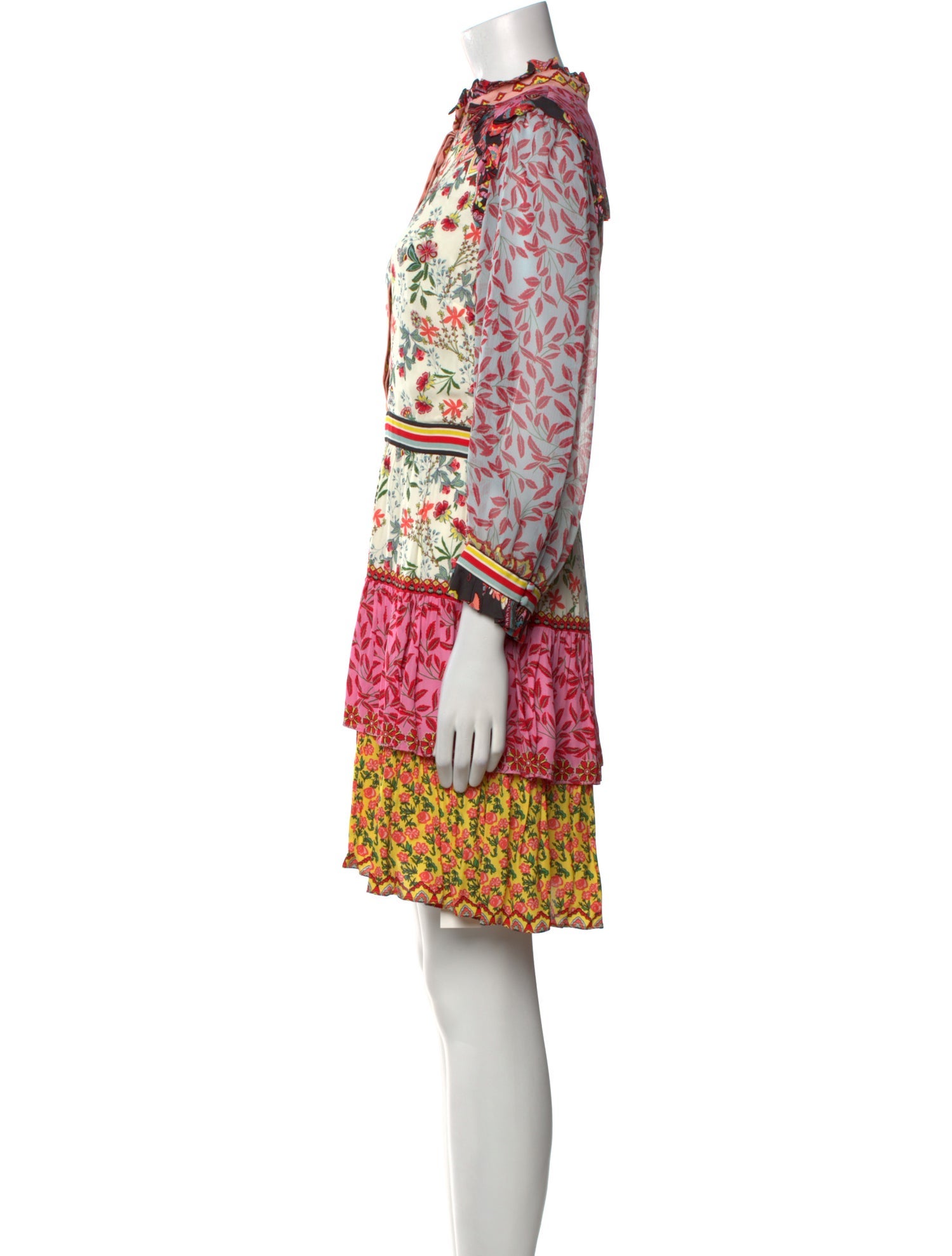 Alice + Olivia Printed Knee-Length Dress