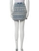 Alice + Olivia Printed Mini Skirt
