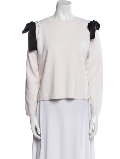 Alice + Olivia Wool Bateau Neckline Sweater
