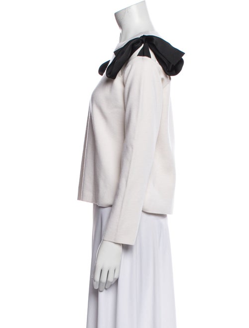 Alice + Olivia Wool Bateau Neckline Sweater