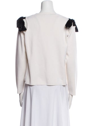 Alice + Olivia Wool Bateau Neckline Sweater