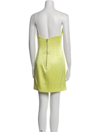 Alice + Olivia Scoop Neck Mini Dress