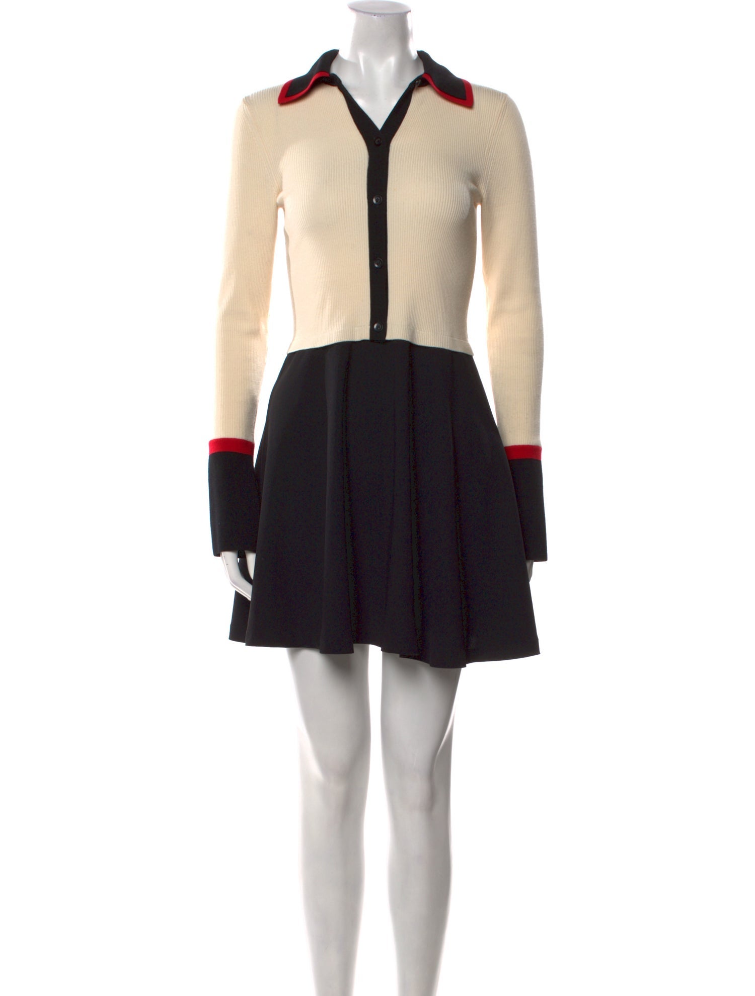 Alice + Olivia Wool Mini Dress