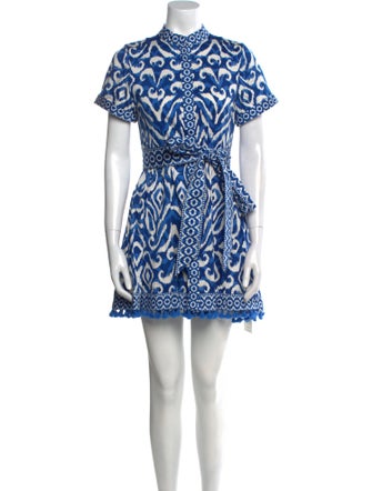 Alice + Olivia Printed Mini Dress