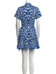 Alice + Olivia Printed Mini Dress