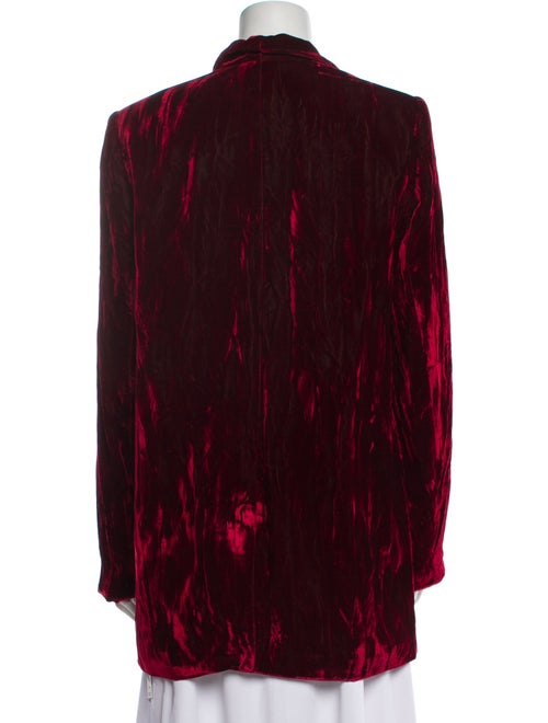 Alice + Olivia Velvet Printed Jacket