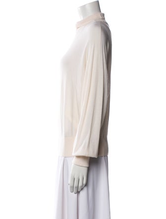 Alice + Olivia Wool Mock Neck Sweater