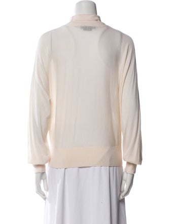 Alice + Olivia Wool Mock Neck Sweater