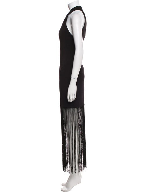 Alice + Olivia Halterneck Long Dress