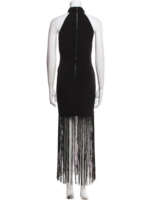 Alice + Olivia Halterneck Long Dress