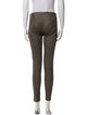 Alice + Olivia Lamb Leather Skinny Leg Pants