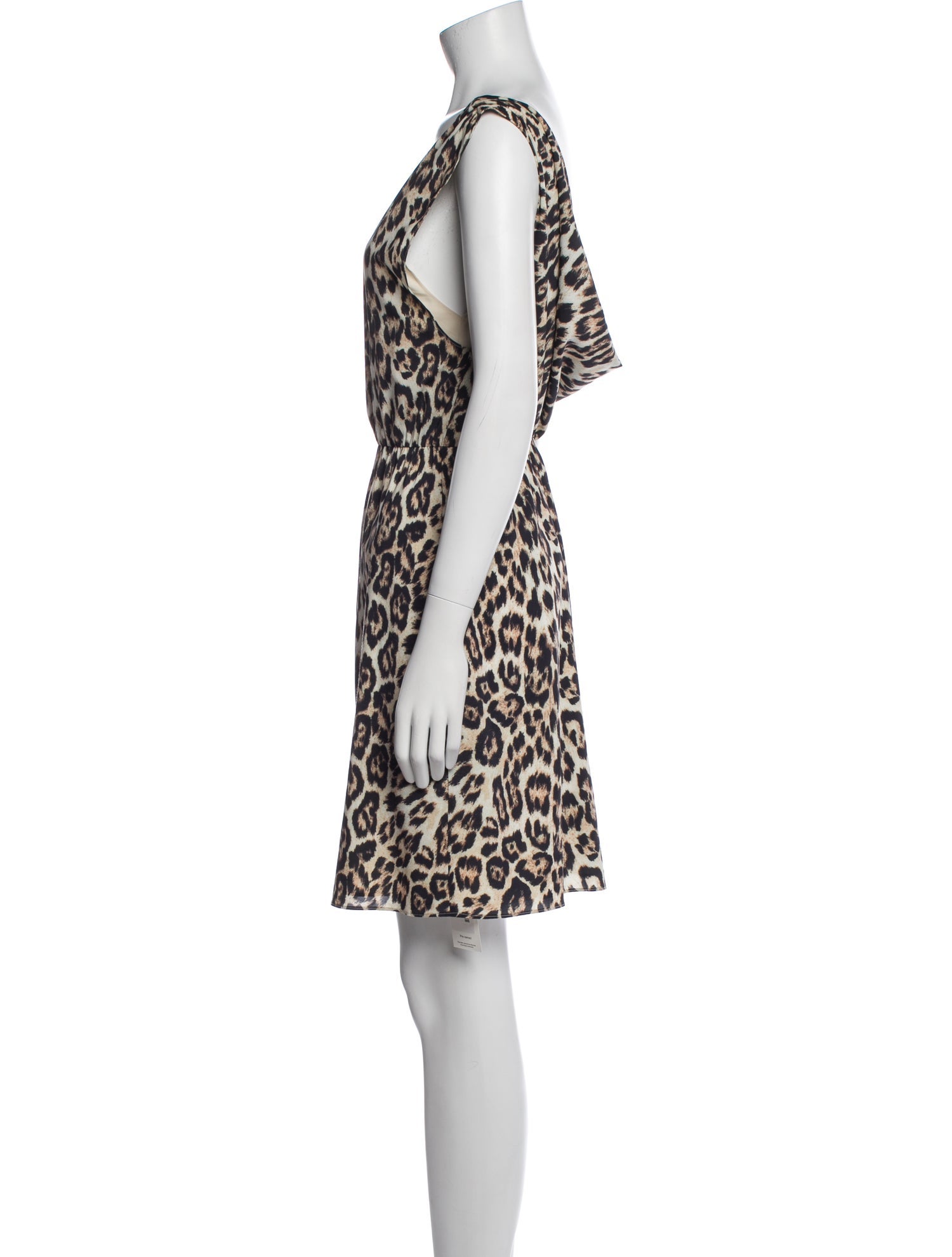 Alice + Olivia Animal Print Mini Dress