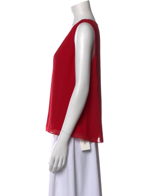 Alice + Olivia V-Neck Sleeveless Blouse