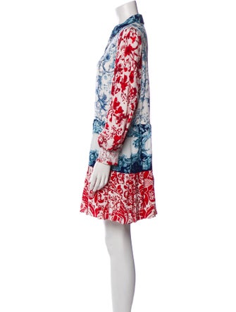 Alice + Olivia Floral Print Mini Dress