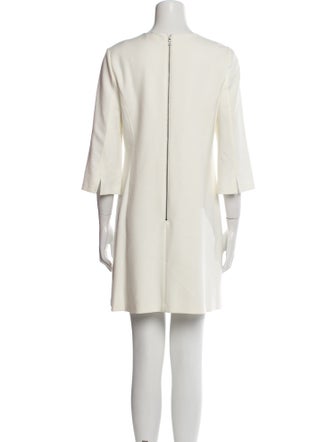 Alice + Olivia Crew Neck Mini Dress