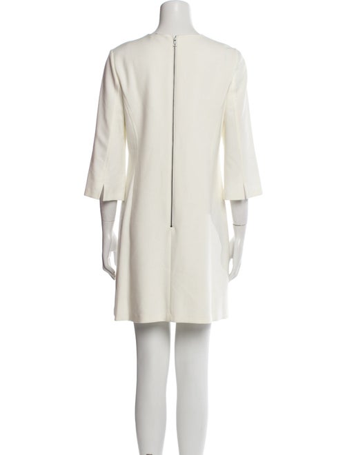 Alice + Olivia Crew Neck Mini Dress