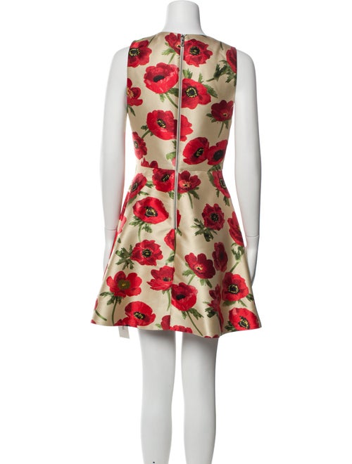 Alice + Olivia Floral Print Mini Dress