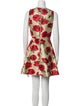 Alice + Olivia Floral Print Mini Dress