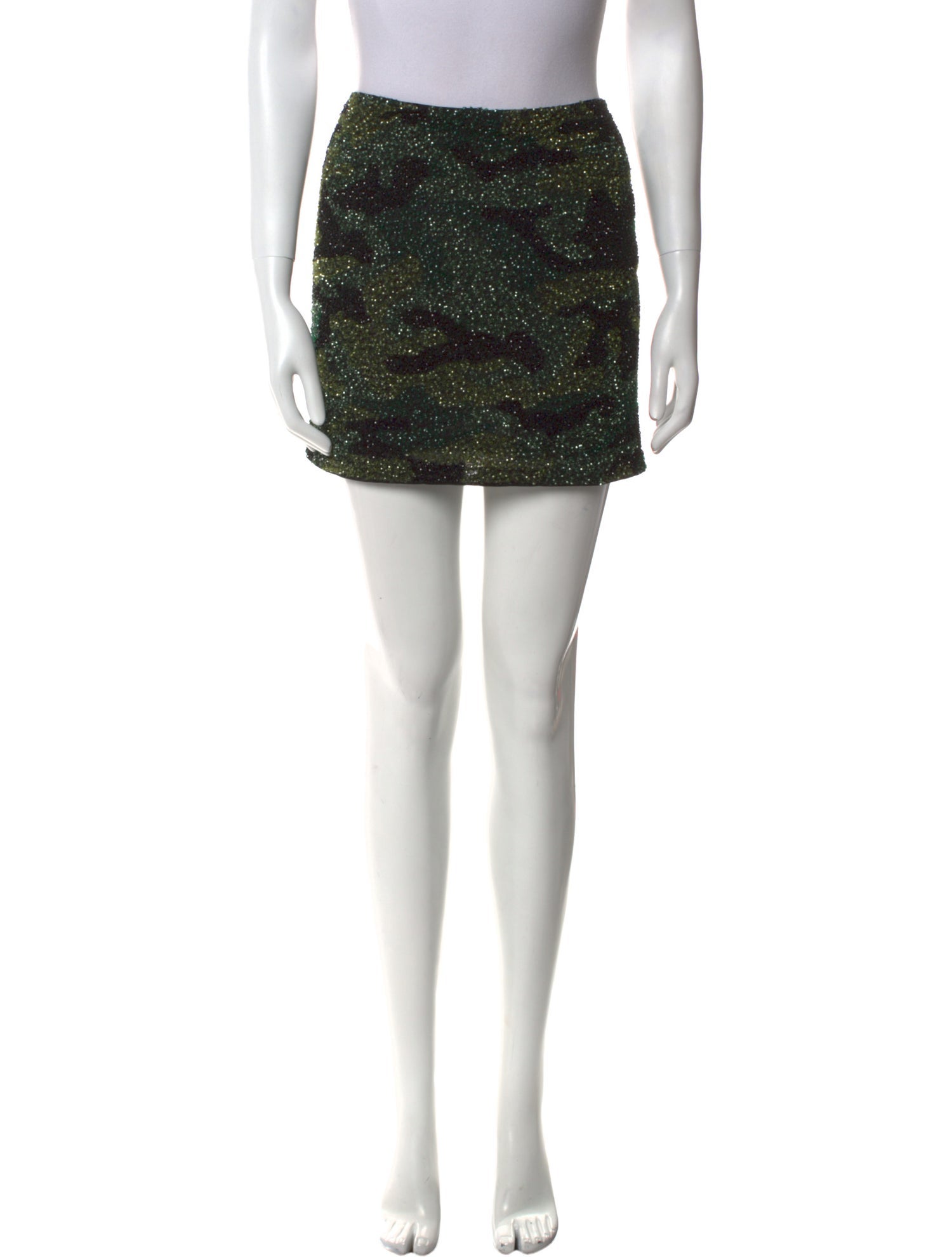 Alice + Olivia Printed Mini Skirt