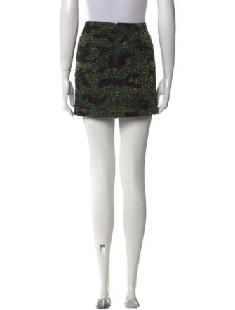 Alice + Olivia Printed Mini Skirt