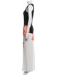 Alice + Olivia Printed Long Dress