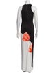 Alice + Olivia Printed Long Dress