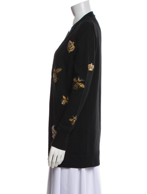 Alice + Olivia Wool Printed Sweater