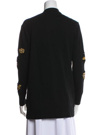 Alice + Olivia Wool Printed Sweater