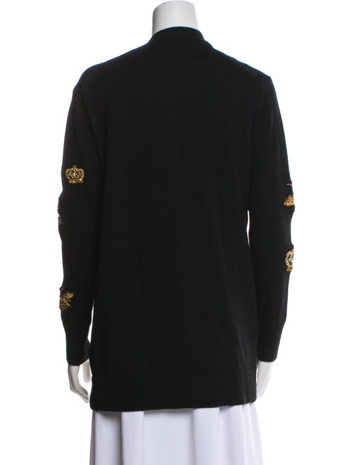 Alice + Olivia Wool Printed Sweater