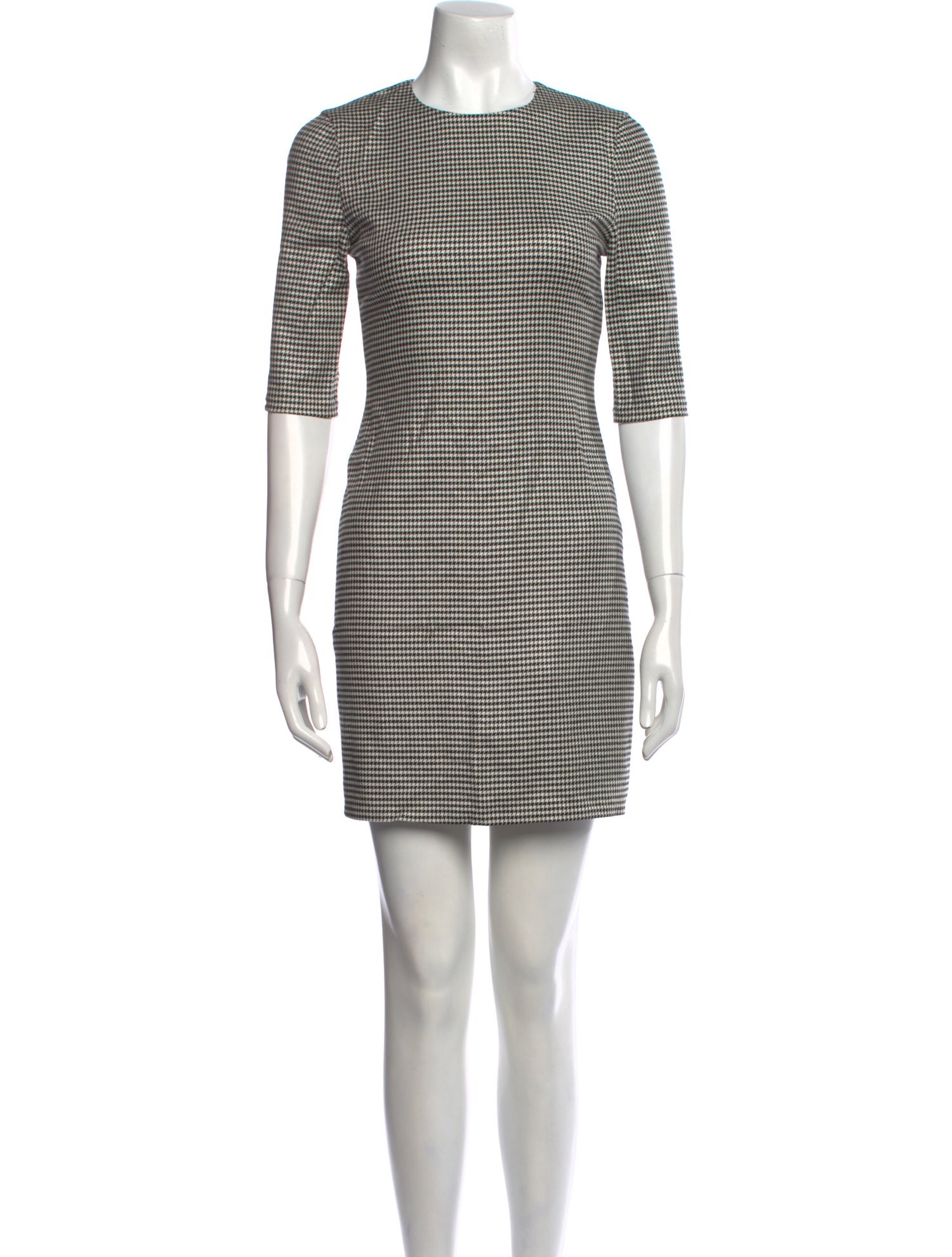 Alice + Olivia Crew Neck Mini Dress