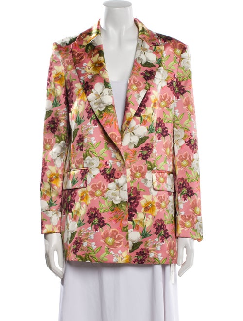 Alice + Olivia Floral Print Blazer