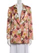Alice + Olivia Floral Print Blazer