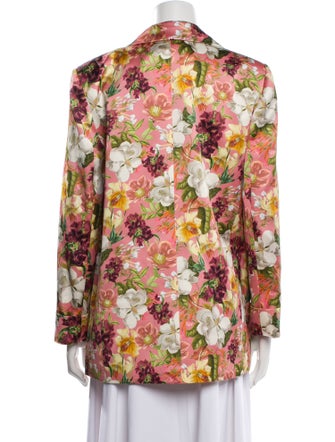Alice + Olivia Floral Print Blazer