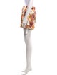 Alice + Olivia Floral Print Mini Shorts