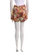 Alice + Olivia Floral Print Mini Shorts