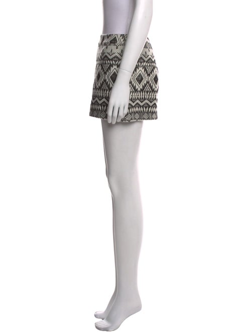 Alice + Olivia Printed Mini Shorts