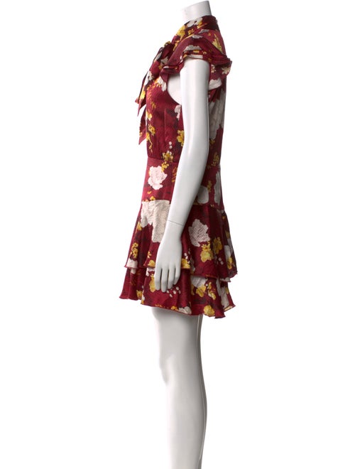 Alice + Olivia Silk Mini Dress